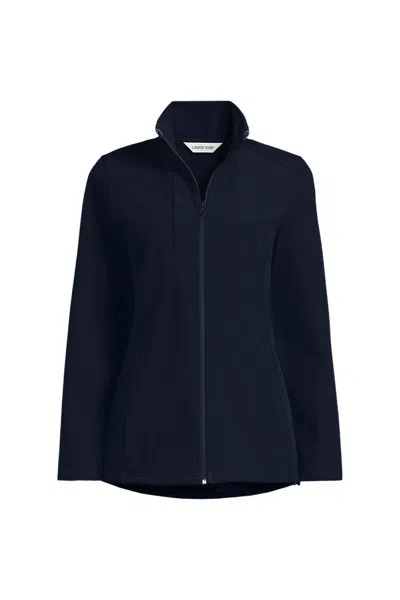 Lands' End School Uniform Women's Soft Shell Jacket In Blue