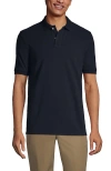 Lands' End School Uniform Young  Short Sleeve Mesh Polo Shirt In Classic Navy