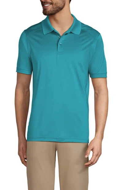 Lands' End School Uniform Young  Short Sleeve Rapid Dry Polo Shirt