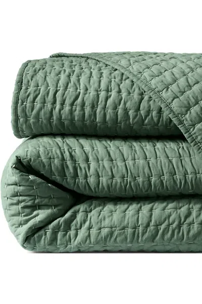 Lands' End Seed Stitch Quilt In Green