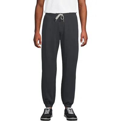 Lands' End Serious Sweats French Terry Relaxed Sweatpant In Inkwell Gray