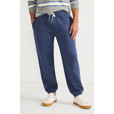 Lands' End Serious Sweats French Terry Relaxed Sweatpant In Light Indigo Blue