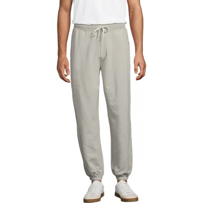 Lands' End Serious Sweats French Terry Relaxed Sweatpant In Light Stone