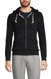 Lands' End Serious Sweats Full Zip Hoodie In Black