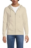 Lands' End Serious Sweats Full Zip Hoodie In Neutral