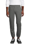 Lands' End Serious Sweats High Pile Lined Pant In Gray