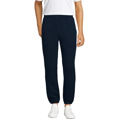 Lands' End Serious Sweats Sweatpants In Radiant Navy