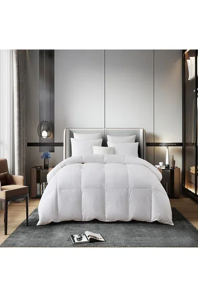 Lands' End Serta All Seasons Cotton Blend European Down Comforter In White