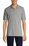 Lands' End Short Sleeve Comfort-first Mesh Polo Shirt In Gray Heather