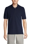 Lands' End Short Sleeve Comfort-first Mesh Polo Shirt In Radiant Navy