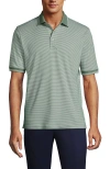 Lands' End Short Sleeve Cotton Supima Polo Shirt In Green