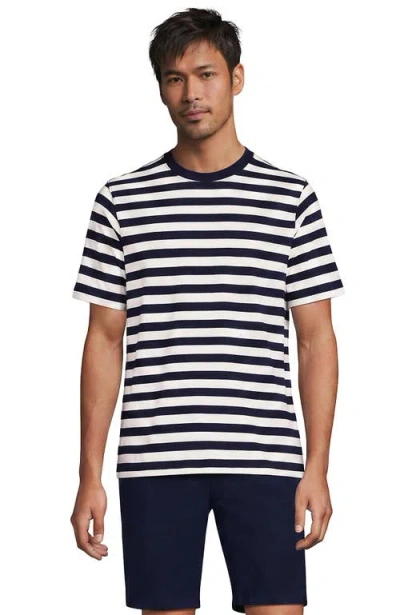 Lands' End Short Sleeve Super Tee In Black