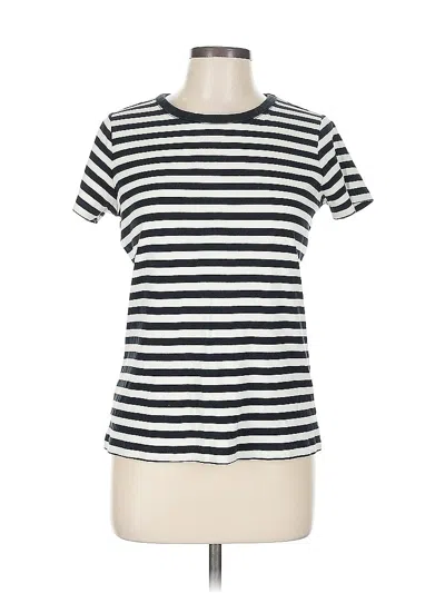 Pre-owned Lands' End Short Sleeve T-shirt In Black