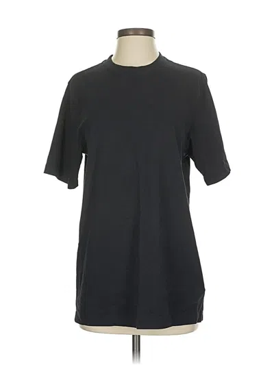 Pre-owned Lands' End Short Sleeve T-shirt In Black