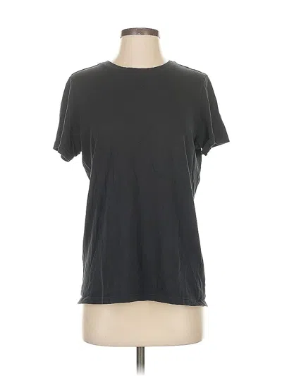 Pre-owned Lands' End Short Sleeve T-shirt In Gray