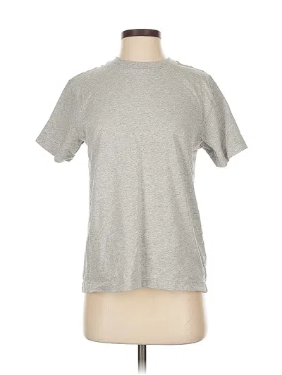 Pre-owned Lands' End Short Sleeve T-shirt In Gray