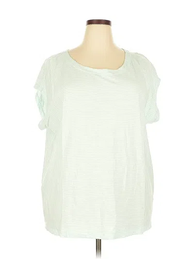 Pre-owned Lands' End Short Sleeve T-shirt In Green