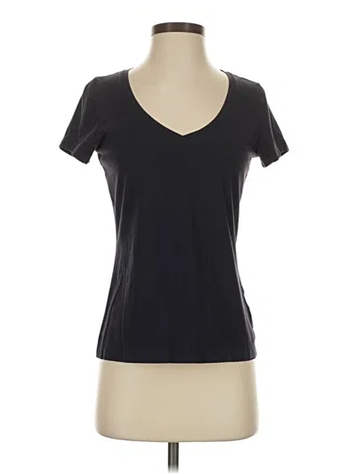 Pre-owned Lands' End Short Sleeve T-shirt In Black