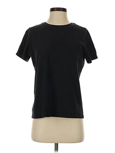 Pre-owned Lands' End Short Sleeve T-shirt In Black