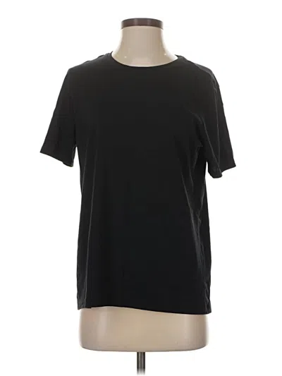 Pre-owned Lands' End Short Sleeve T-shirt In Black