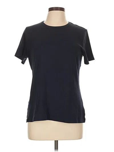 Pre-owned Lands' End Short Sleeve T-shirt In Black