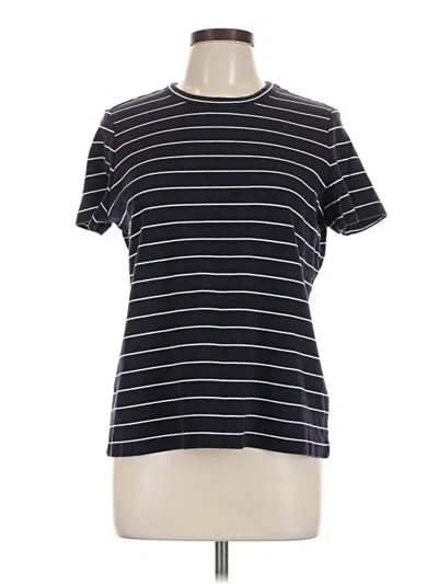 Pre-owned Lands' End Short Sleeve T-shirt In Black