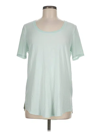 Pre-owned Lands' End Short Sleeve T-shirt In Green