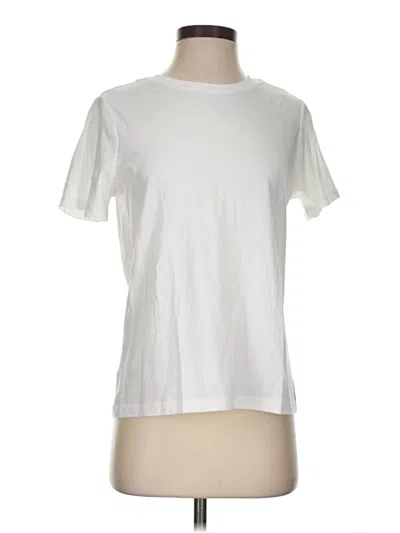 Lands' End Short Sleeve T-shirt In White