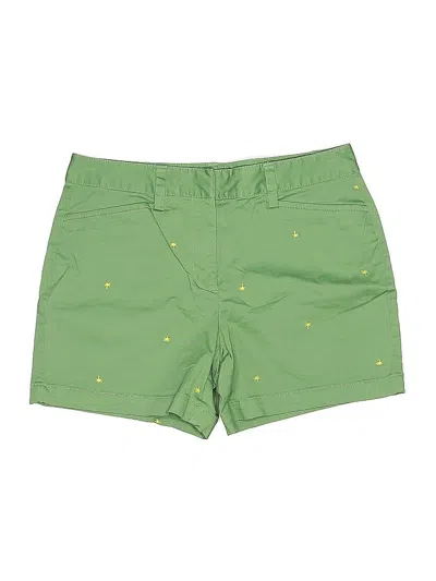 Pre-owned Lands' End Shorts In Green