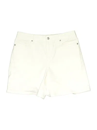 Pre-owned Lands' End Shorts In Ivory