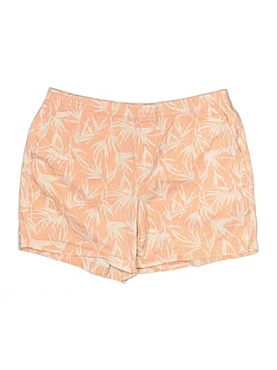 Pre-owned Lands' End Shorts In Orange