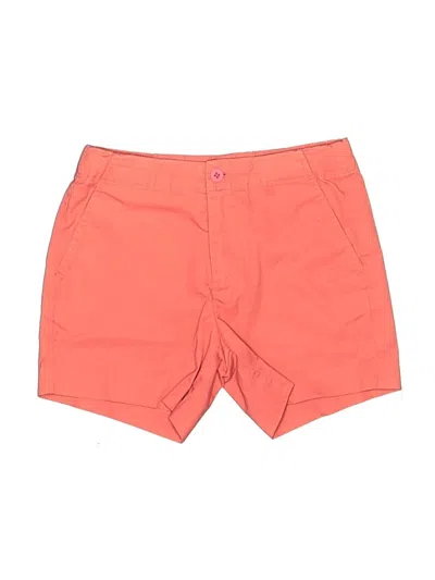 Pre-owned Lands' End Kids'  Shorts In Orange