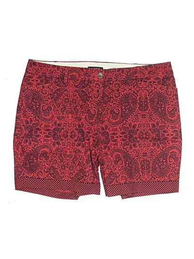 Pre-owned Lands' End Shorts In Red