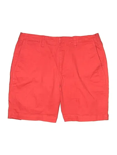 Pre-owned Lands' End Shorts In Red