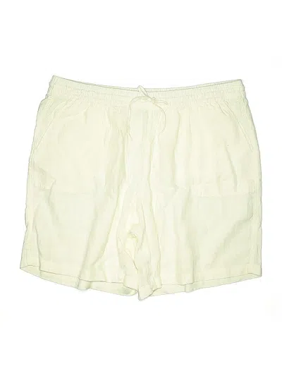Pre-owned Lands' End Shorts In White