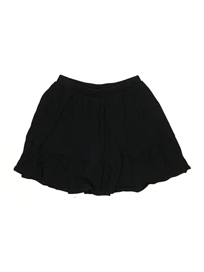 Pre-owned Lands' End Kids'  Skirt In Black