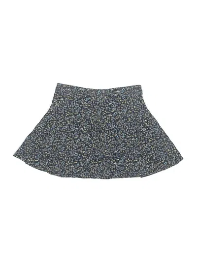 Pre-owned Lands' End Kids'  Skirt In Blue