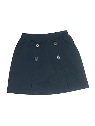 Pre-owned Lands' End Kids'  Skirt In Blue