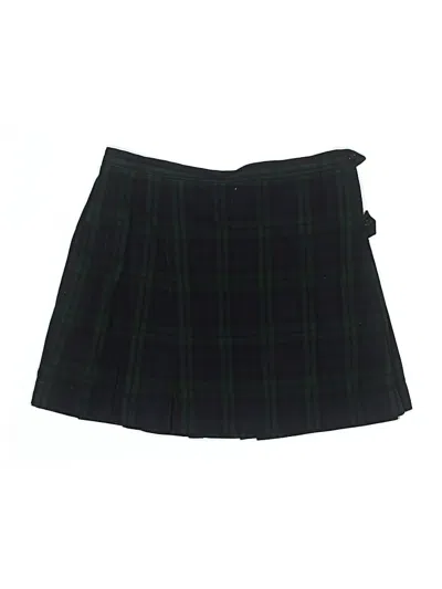 Pre-owned Lands' End Kids'  Skirt In Green