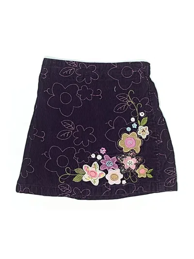 Pre-owned Lands' End Kids'  Skirt In Purple