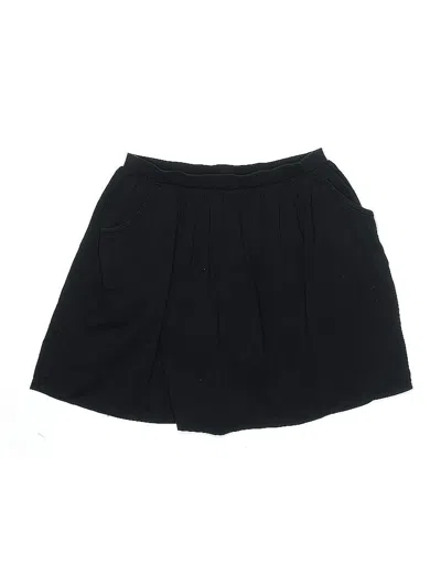 Pre-owned Lands' End Skort In Black