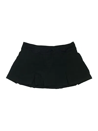 Pre-owned Lands' End Skort In Black