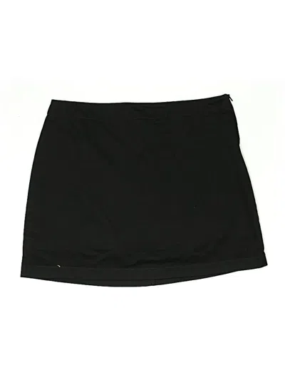 Pre-owned Lands' End Skort In Black