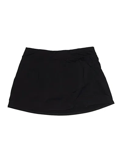 Pre-owned Lands' End Skort In Black