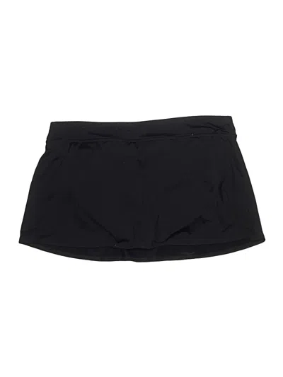Pre-owned Lands' End Skort In Black