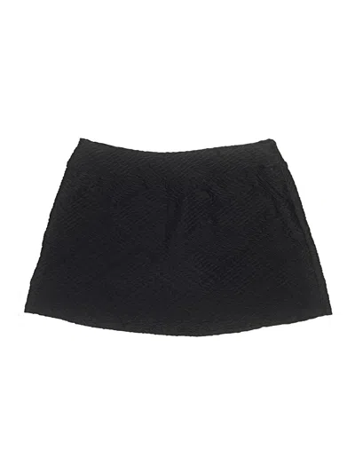 Pre-owned Lands' End Skort In Black