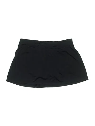 Pre-owned Lands' End Skort In Black