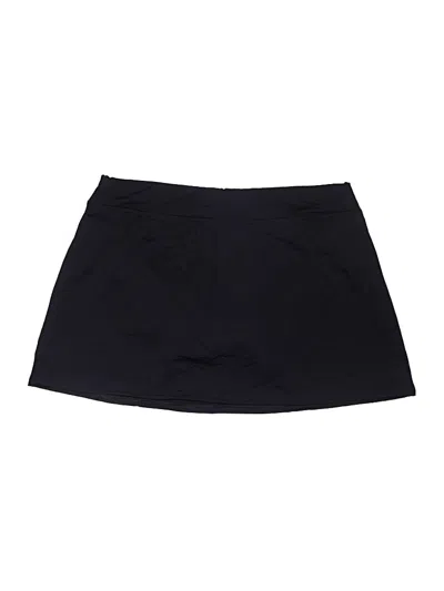 Pre-owned Lands' End Skort In Black