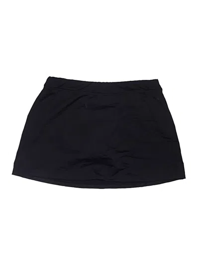 Pre-owned Lands' End Skort In Black