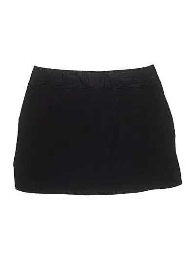 Pre-owned Lands' End Skort In Black